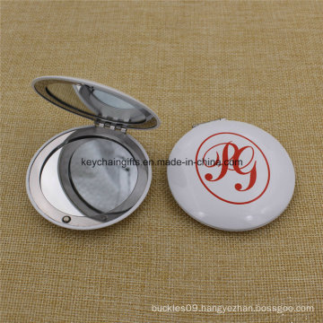 Custom Logo Round Double-Sided Cosmetic Makeup Mirror